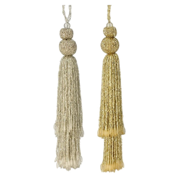 Assorted Beaded Tassel Ornament, INDIVIDUALLY SOLD