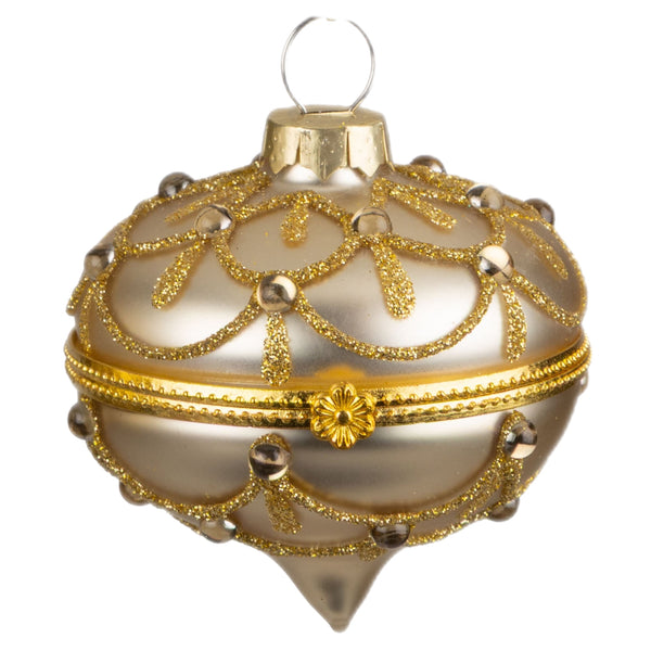 Assorted Champagne With Gold Loops Kismet Ball, INDIVIDUALLY SOLD