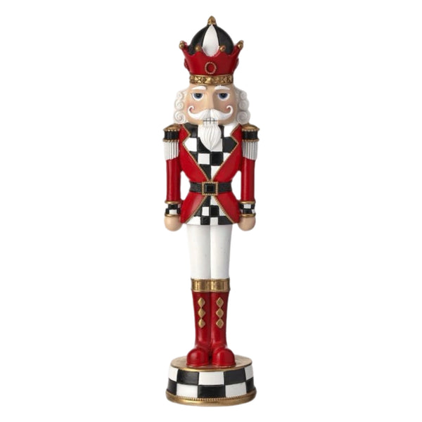 Assorted Checkered Nutcracker Figurine, INDIVIDUALLY SOLD