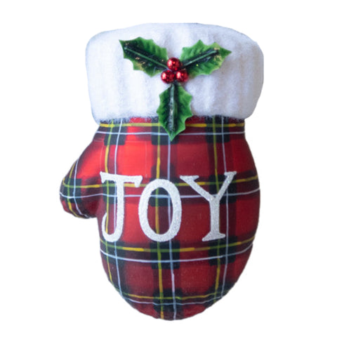 Joy Mitten Ornament