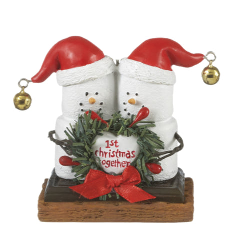 S'mores 1st Christmas Together Ornament