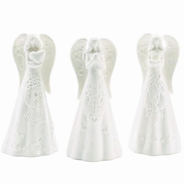 Assorted Small Embossed Angel Figurine, INDIVIDUALLY SOLD