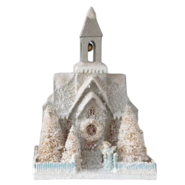 Putz Inspired Church Figurine