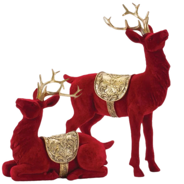 Assorted Reindeer Figurine, INDIVIDUALLY SOLD