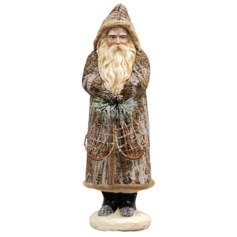 17.5" Snowshoe Santa Figurine