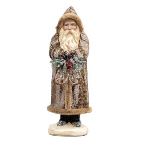 10" Snowshoe Santa Figurine