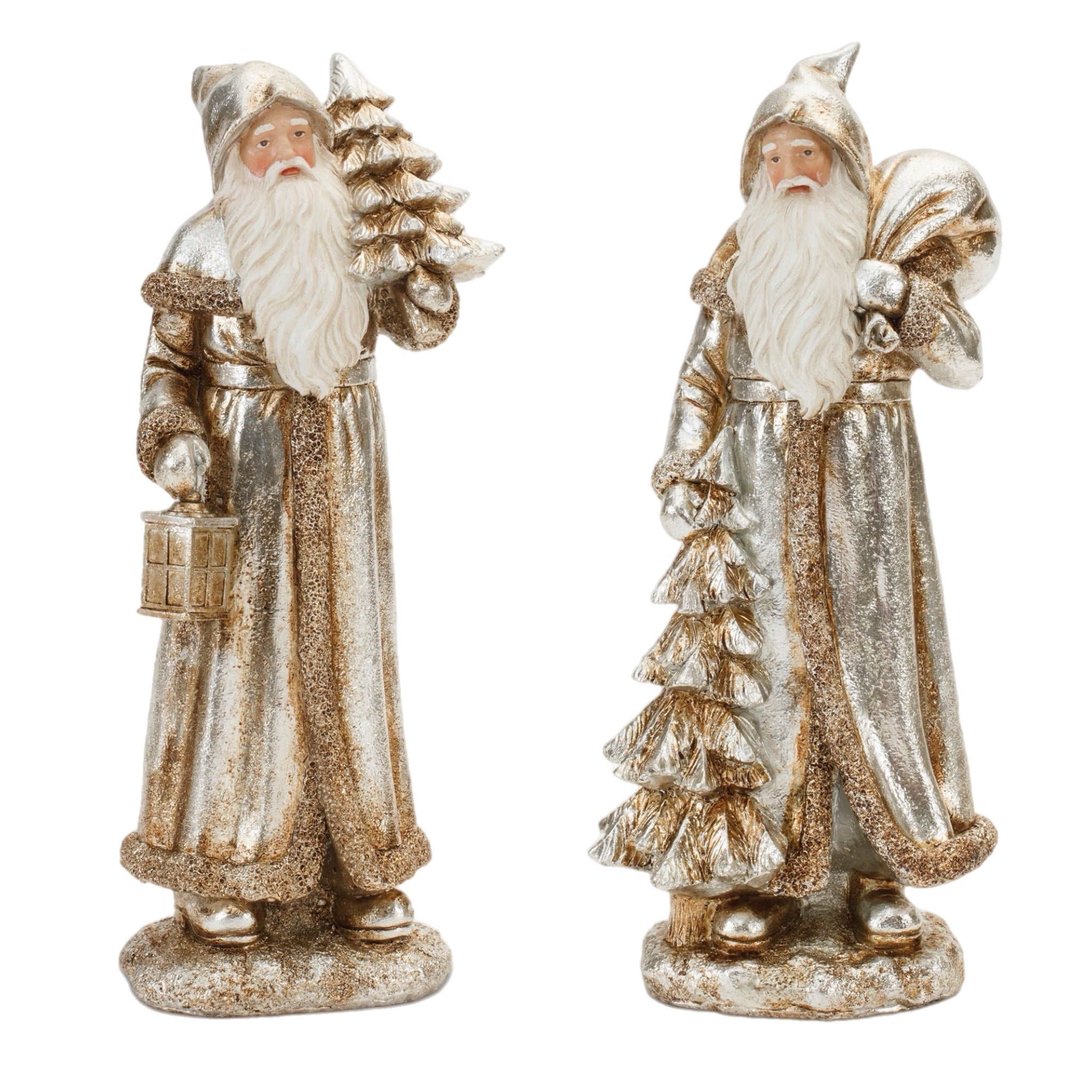 Assorted Champagne Santa Figurine, INDIVIDUALLY SOLD