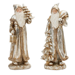 Assorted Champagne Santa Figurine, INDIVIDUALLY SOLD