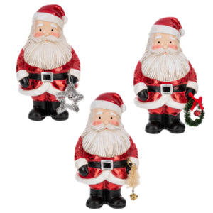 Assorted Santa Figurine. INDIVIDUALLY SOLD