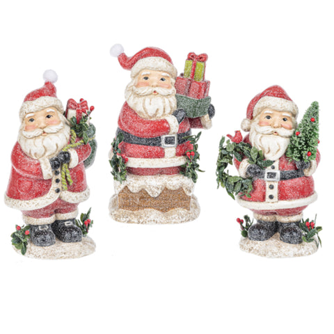 Assorted Santa Figurine, INDIVIDUALLY SOLD