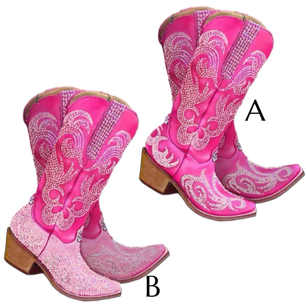 Assorted Pink Cowboy Boot Ornament, INDIVIDUALLY SOLD