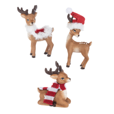 Assorted Vintage Reindeer Figurine, INDIVIDUALLY SOLD