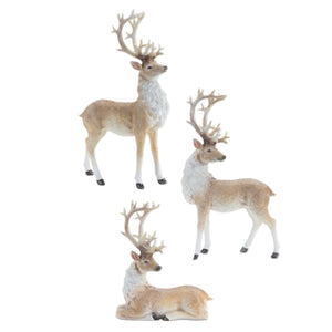 Assorted Reindeer Figurine, INDIVIDUALLY SOLD