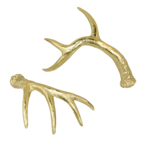 Assorted Gold Antler Figurine, INDIVIDUALLY SOLD