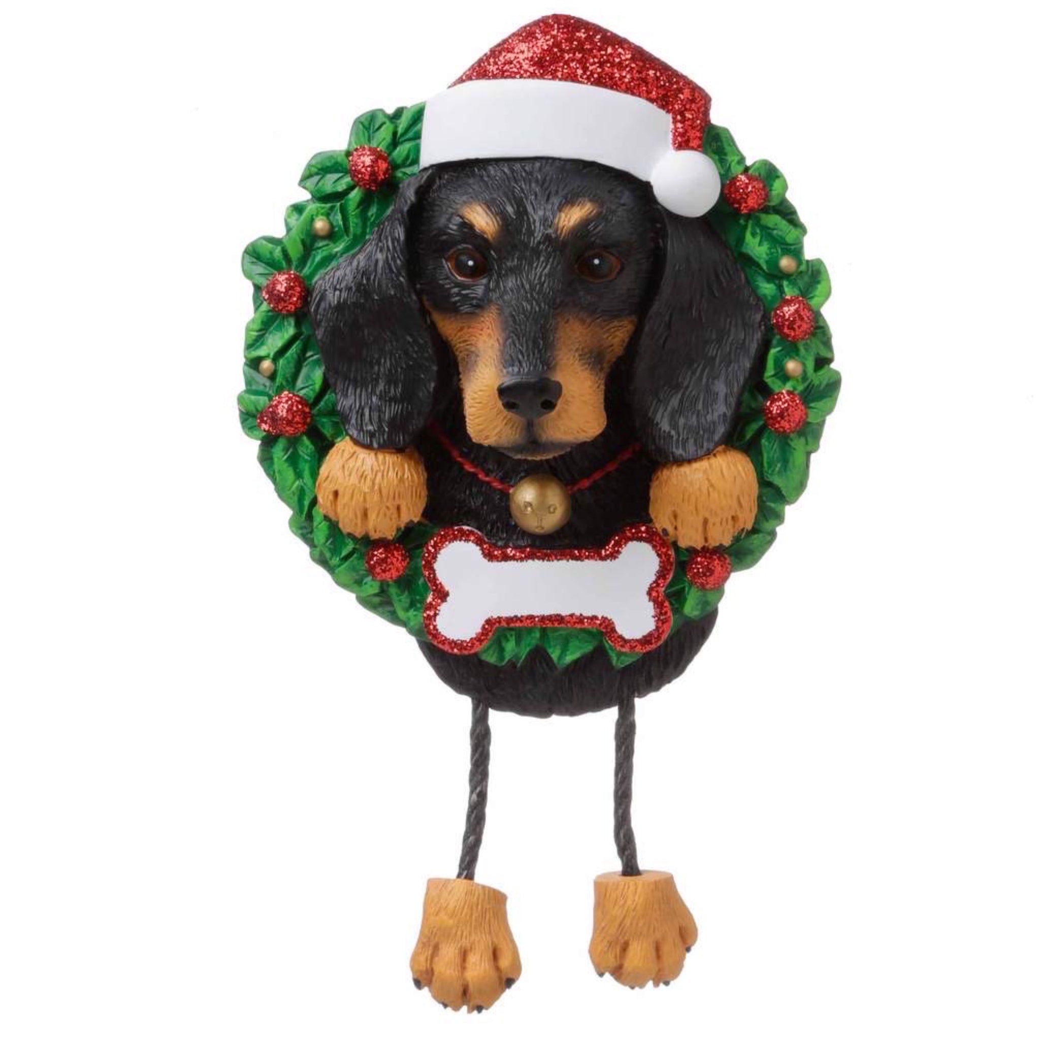 Black Dachshund Ornament