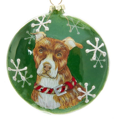 Pitbull Terrier Ornament