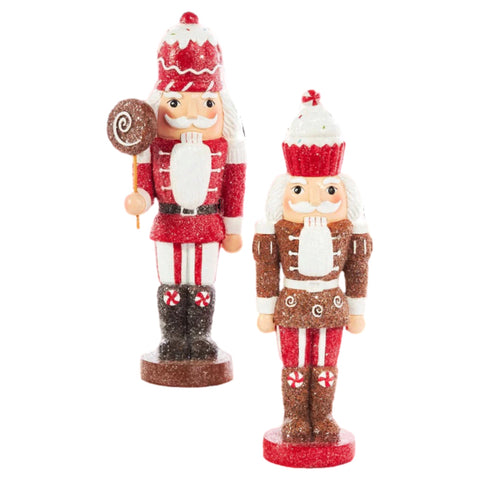 Assorted Gingerbread Nutcracker Figurine, INDIVIDUALLY SOLD