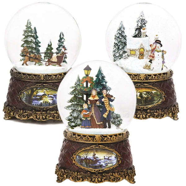 Assorted Christmas Themed Snowglobe, INDIVIDUALLY SOLD