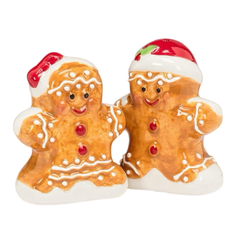 Gingerbread Salt & Pepper Set, Set of 2
