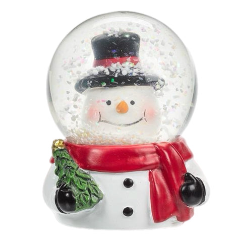 Mini Snowman Head Snowglobe