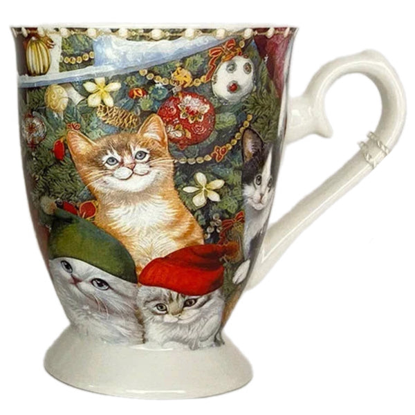 Festive Cat Mug With Gift Box