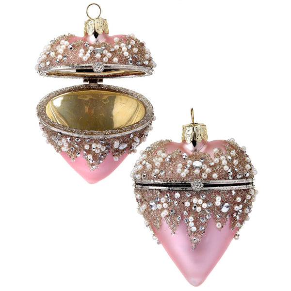 Hinged Heart Box Ornment