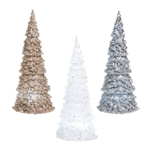 Assorted Large LED Tree Figurine, INDIVIDUALLY SOLD