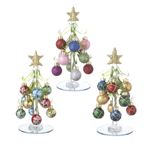 Assorted Small Tree With Balls Figurine, INDIVIDUALLY SOLD