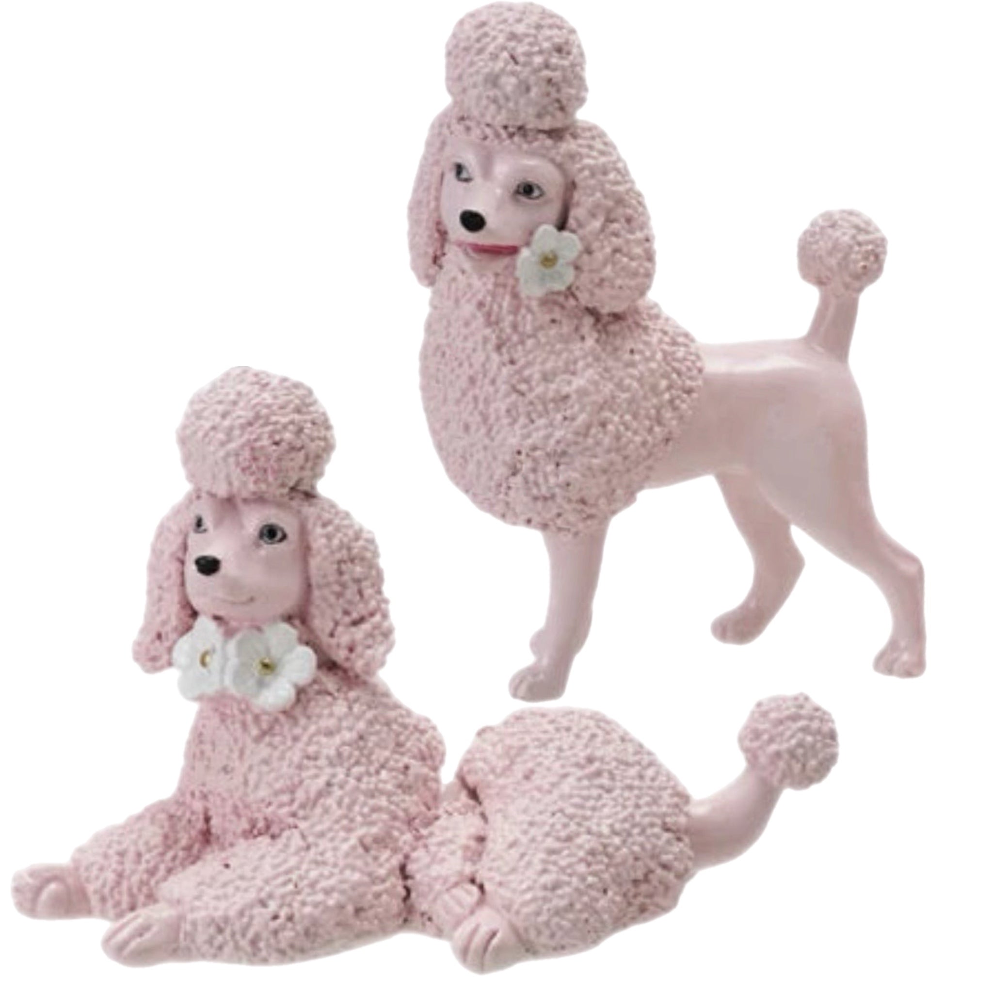 Assorted Poodle Figurine, INDIVIDUALLY SOLD