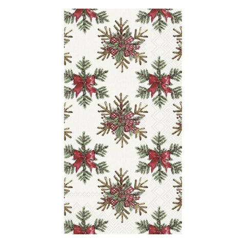 Branch Snowflake Hostess Napkin