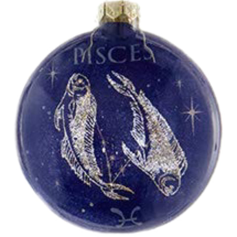 Pisces Zodiac Ornament