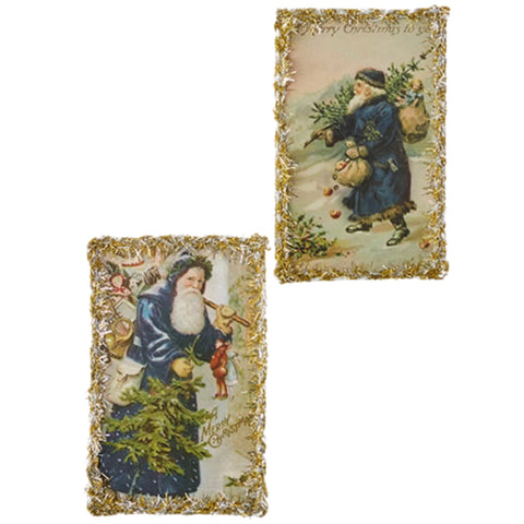 Assorted Postcard Ornament, INDIVIDUALLY SOLD