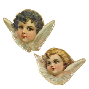 Assorted Cherub Head Ornament, INDIVIDUALLY SOLD