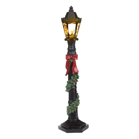 14" Lamp Post Figurine