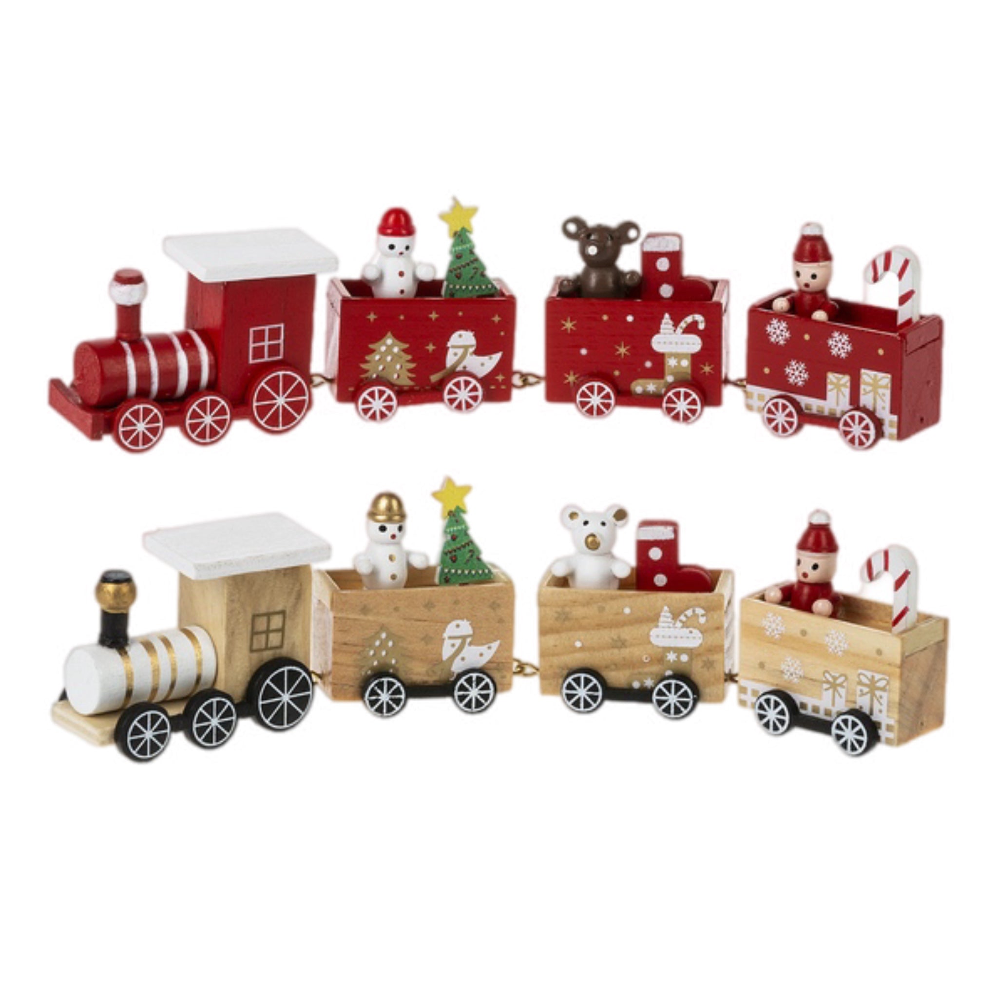 Assorted Wooden Train Figurine, INDIVIDUALLY SOLD