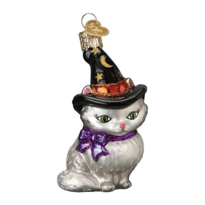 Witch Kitten Ornament