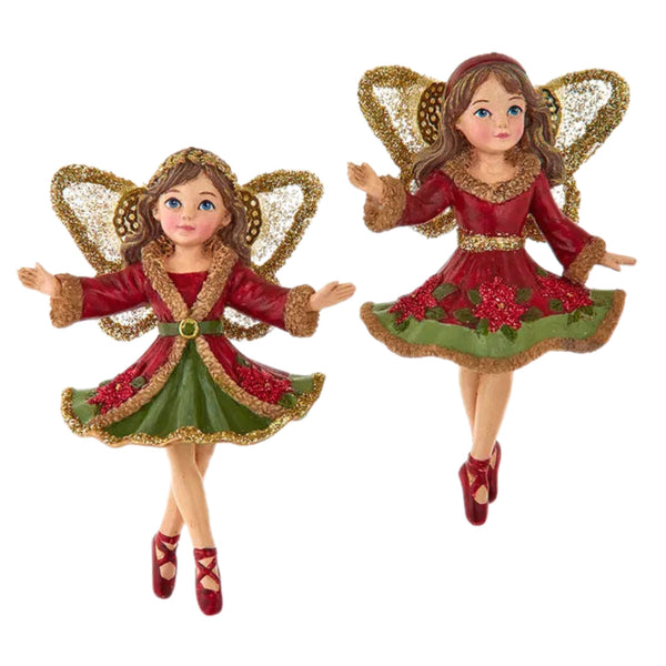 Assorted Girl Fairy Ornament, INDIVIDUALLY SOLD