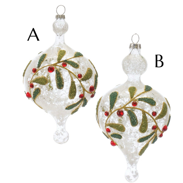 Assorted Holly Finials, INDIVIDUALLY SOLD