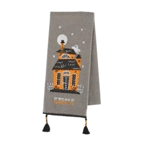 Haunted House Tea Towel