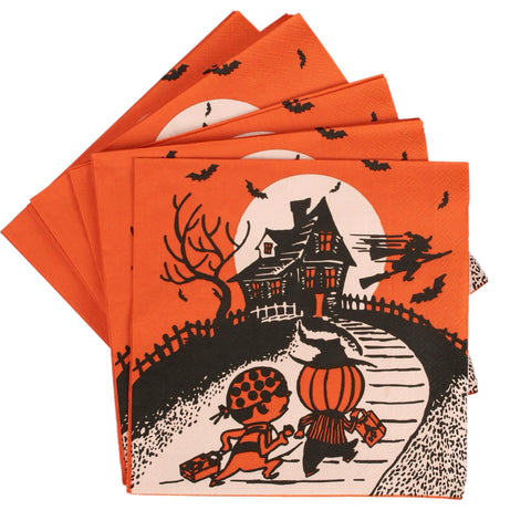 Haunted House Dinner Napkin