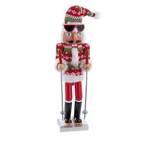 15" Skiing Nutcracker