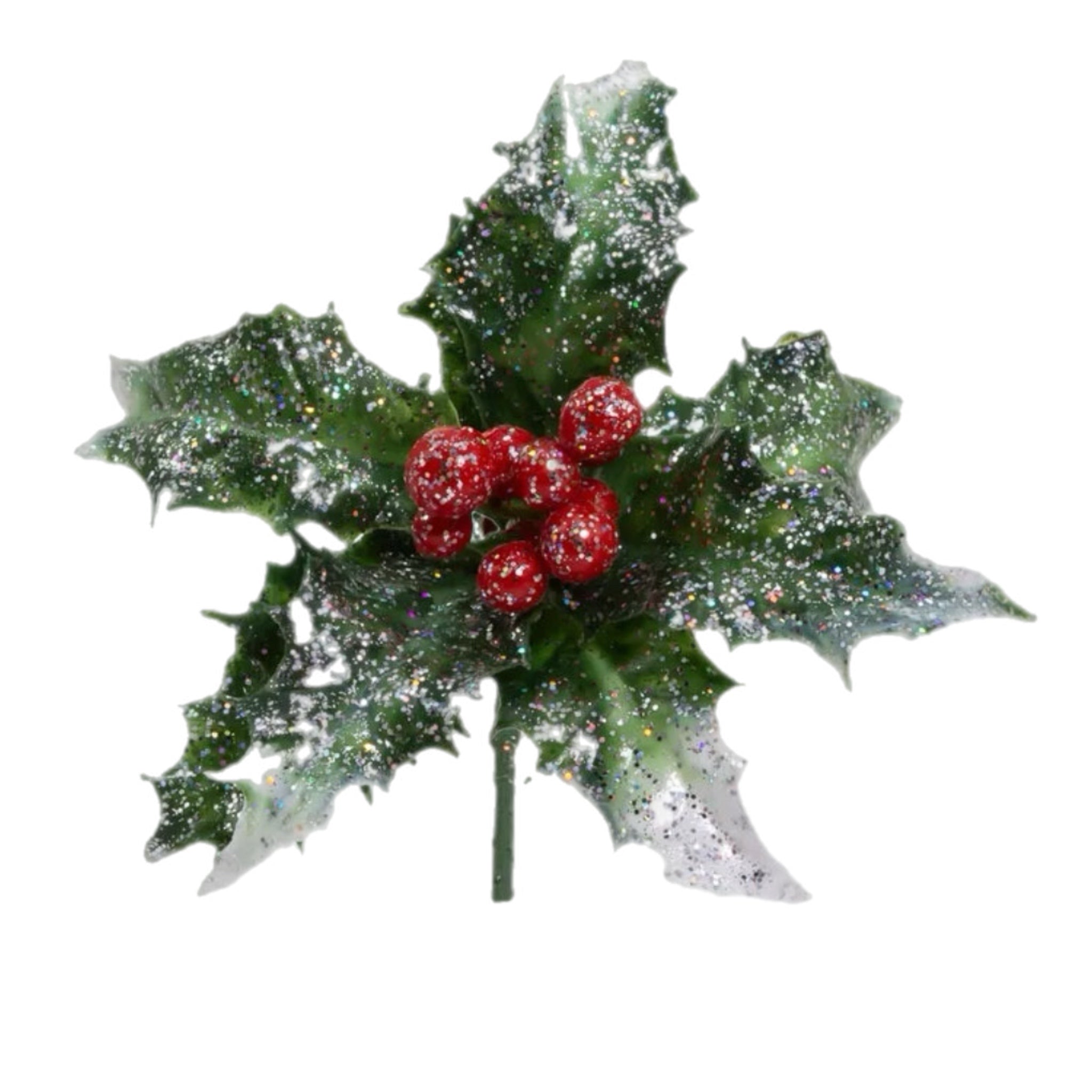 Sliver Glitter Tip Holly Pick