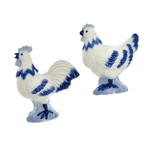 Assorted Farm Bird Ornament, INDIVIDUALLY SOLD