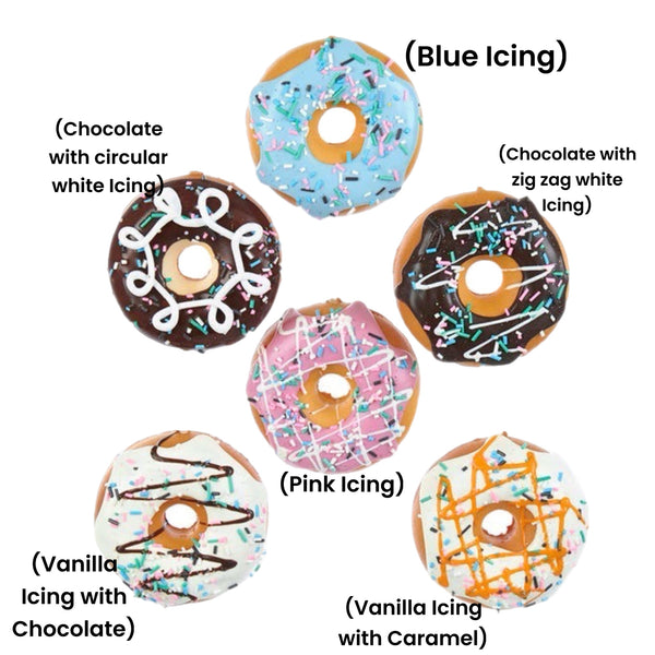 Assorted Doughnut Ornament, INDIVIDUALLY SOLD