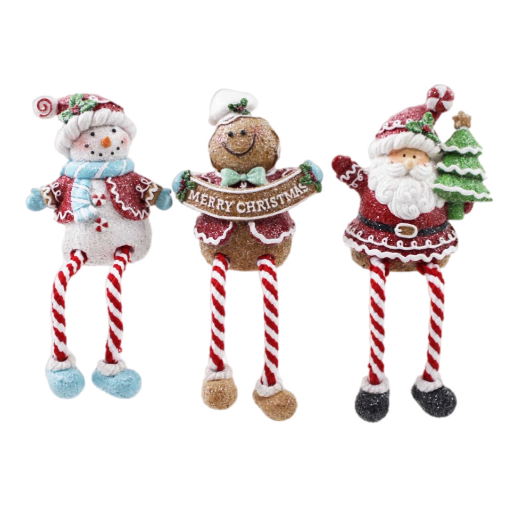 Assorted Christmas Character Shelf Sitter Figurine, INDIVIDUALLY SOLD