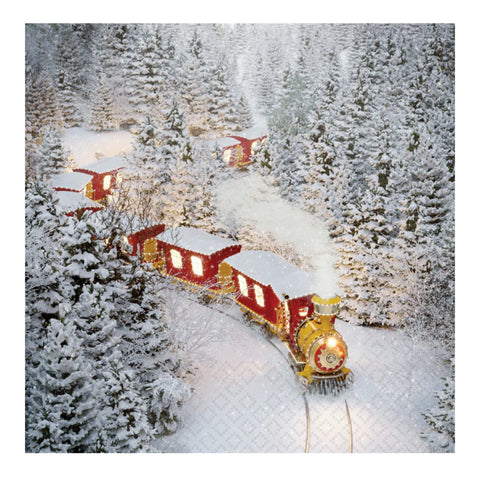 Polar Express Luncheon Napkin