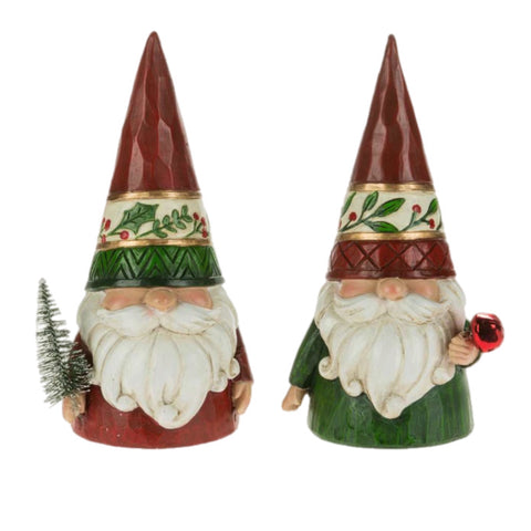 Assorted Santa Gnome Figurine, INDIVIDUALLY SOLD