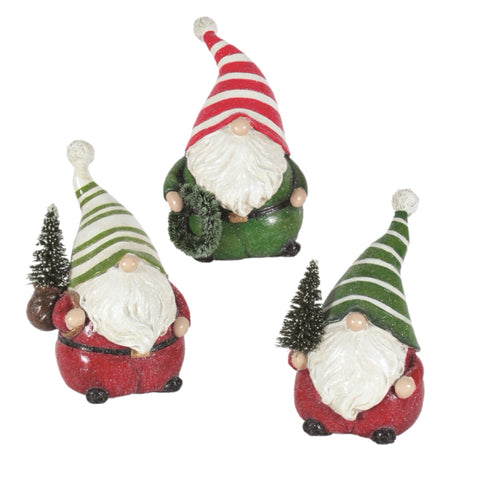 Assorted Gnome Figurine, INDIVIDUALLY SOLD