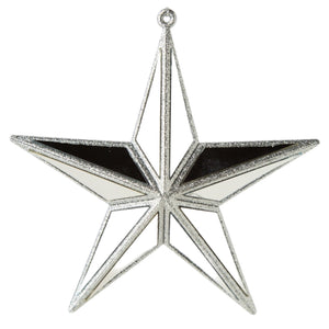 5 Point Mirrored Star Ornament