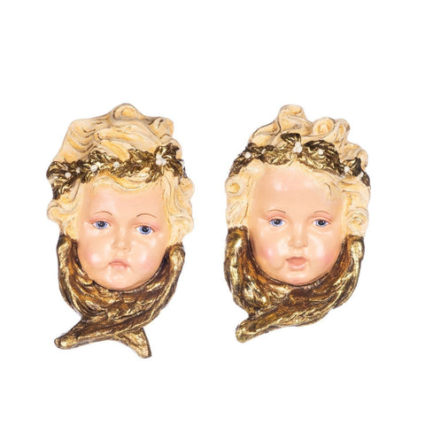 Assorted Cherub Head Figurine, INDIVIDUALLY SOLD